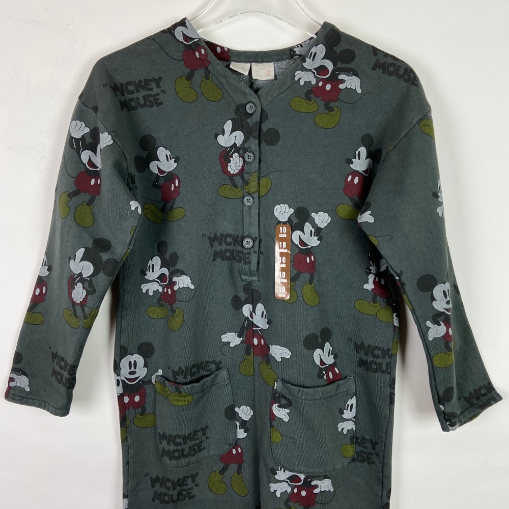 NWT Zara Girls Disney Mickey Mouse Jumpsuit - Picture 3 of 8